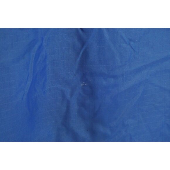 Vancouver Province News Vtg Pullover Windbreaker Blue 100% Nylon Mens Large - Picture 7 of 12